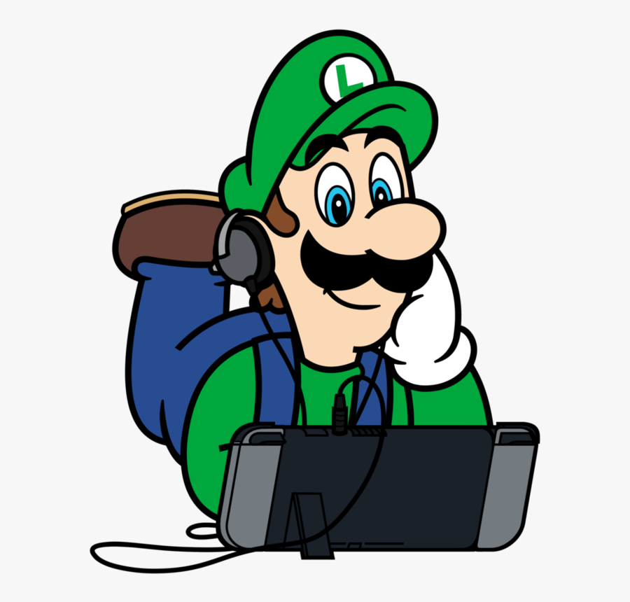 Mario Play Nintendo Switch, Transparent Clipart