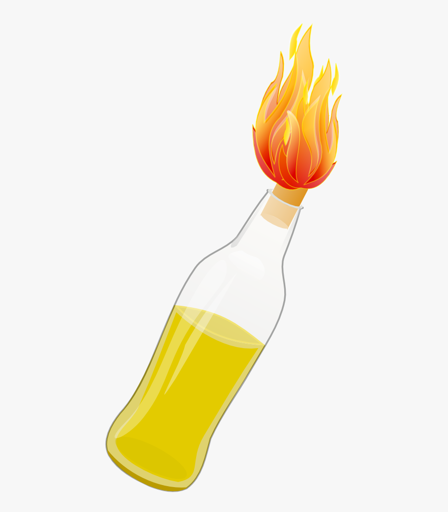 Fancy Molotov - Illustration, Transparent Clipart