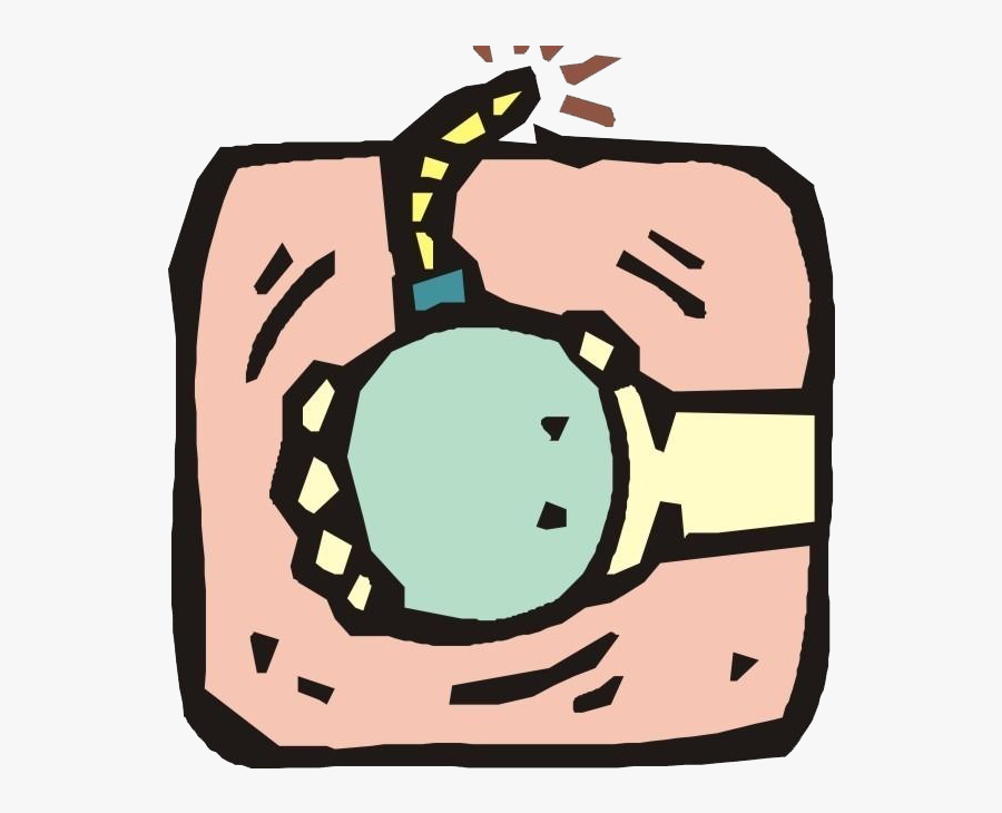 Comics Holding The Bombs, Transparent Clipart