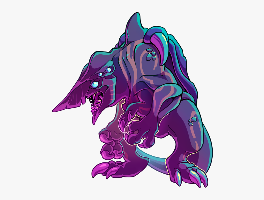 Transparent Kaiju Png - Pacific Rim Kaiju Dibujo, Transparent Clipart