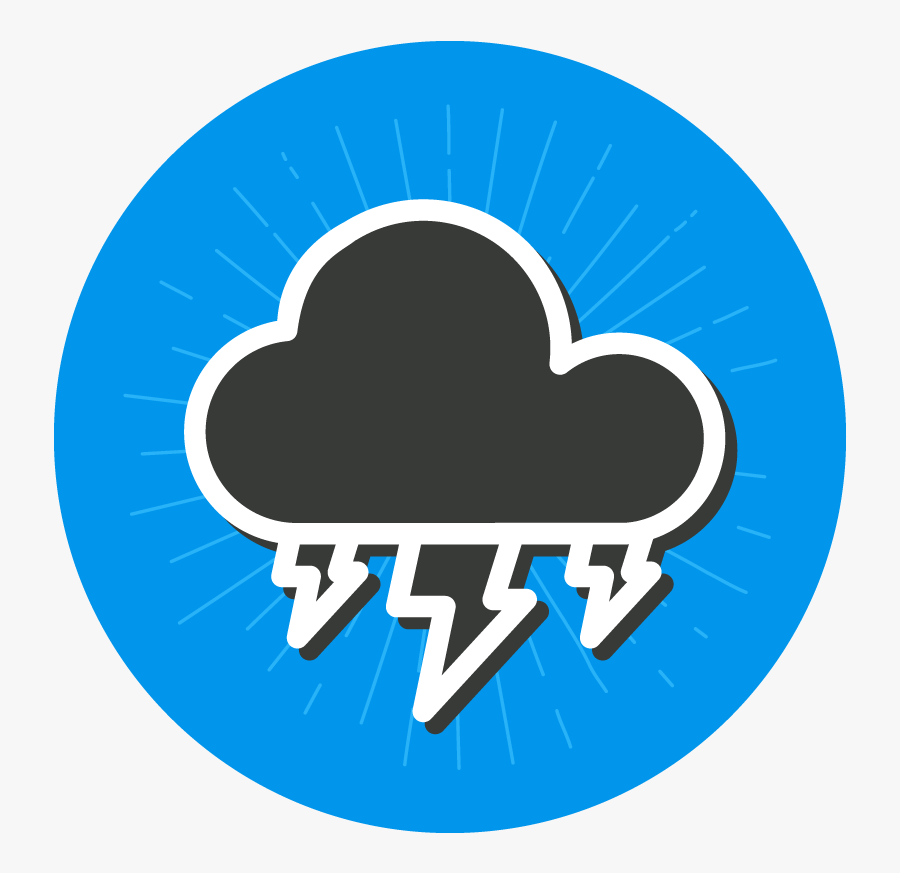 Thunder Clipart Scared, Transparent Clipart