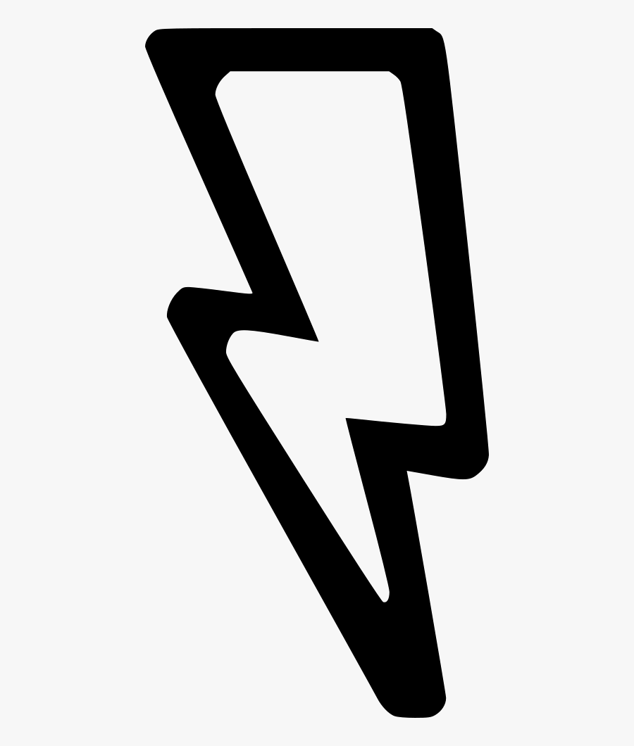 Thunder Bolt Png - White Thunderbolt Png, Transparent Clipart