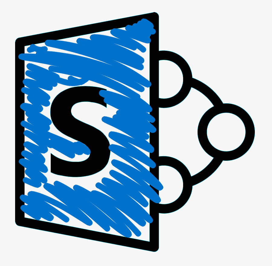 A Badly Coloured Version Of The Sharepoint Logo - Sharepoint Png, Transparent Clipart
