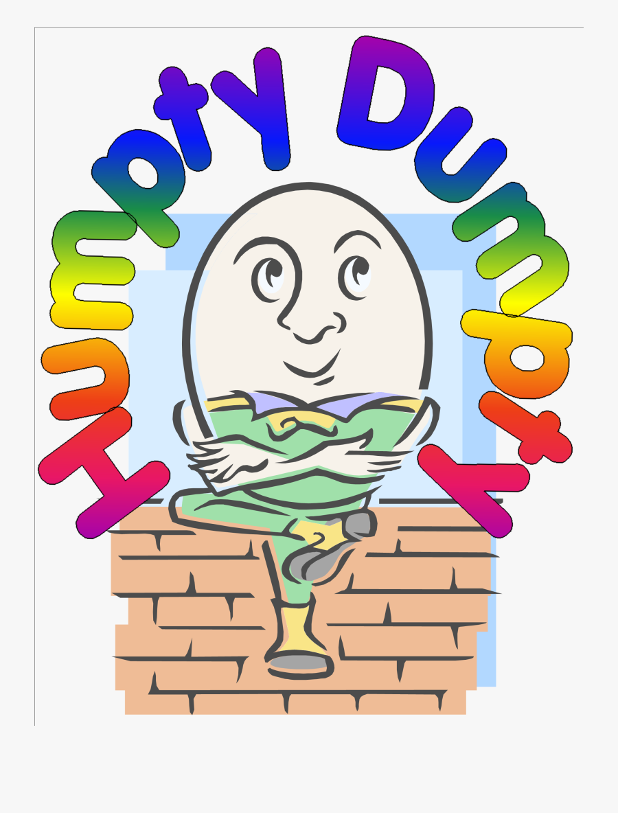 Humpty Dumpty Clipart Cracked - Humpty Dumpty Title Clipart, Transparent Clipart