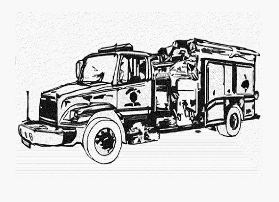 Fire Apparatus, Transparent Clipart