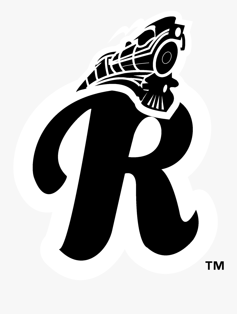 Reading Phillies Logo Black And White - Reading Phillies, Transparent Clipart