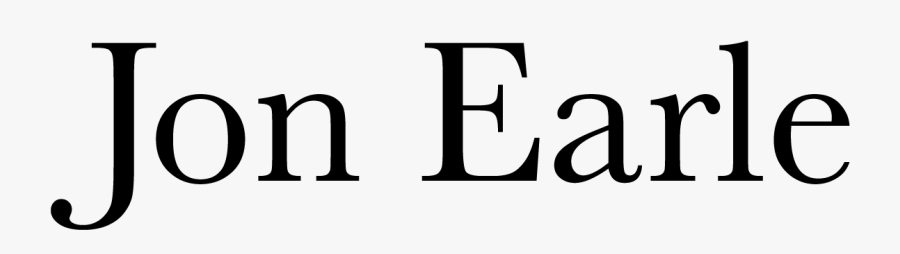 Jon Earle, Transparent Clipart