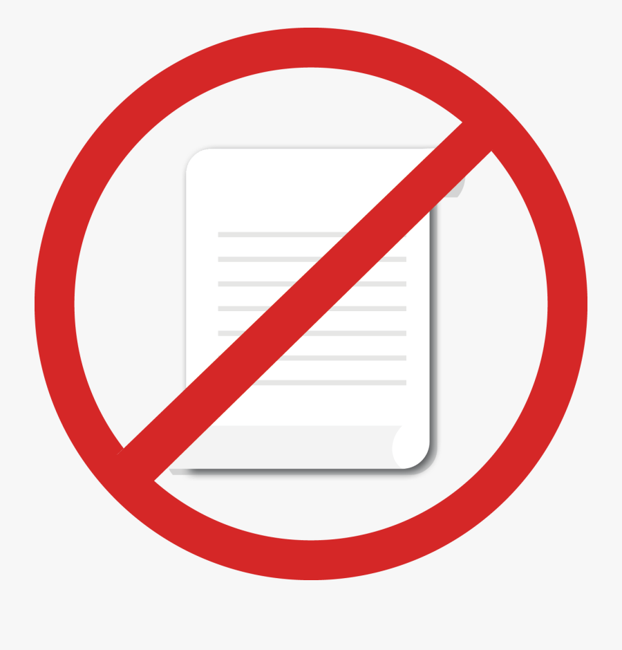 Supreme Clipart District Court - Circle With Slash Through, Transparent Clipart