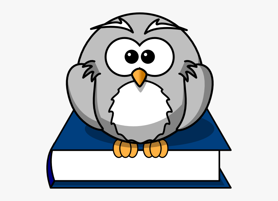 Owl Book Png - Drawing Of Owl Outline, Transparent Clipart