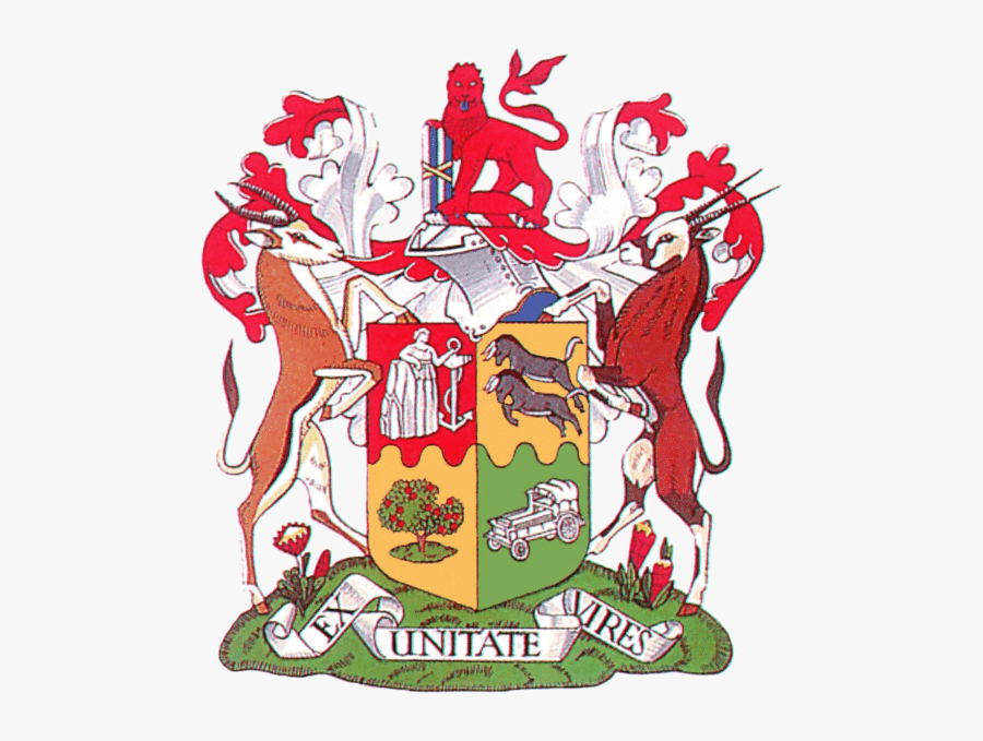Constructed Worlds - Old South African Coat Of Arms, Transparent Clipart