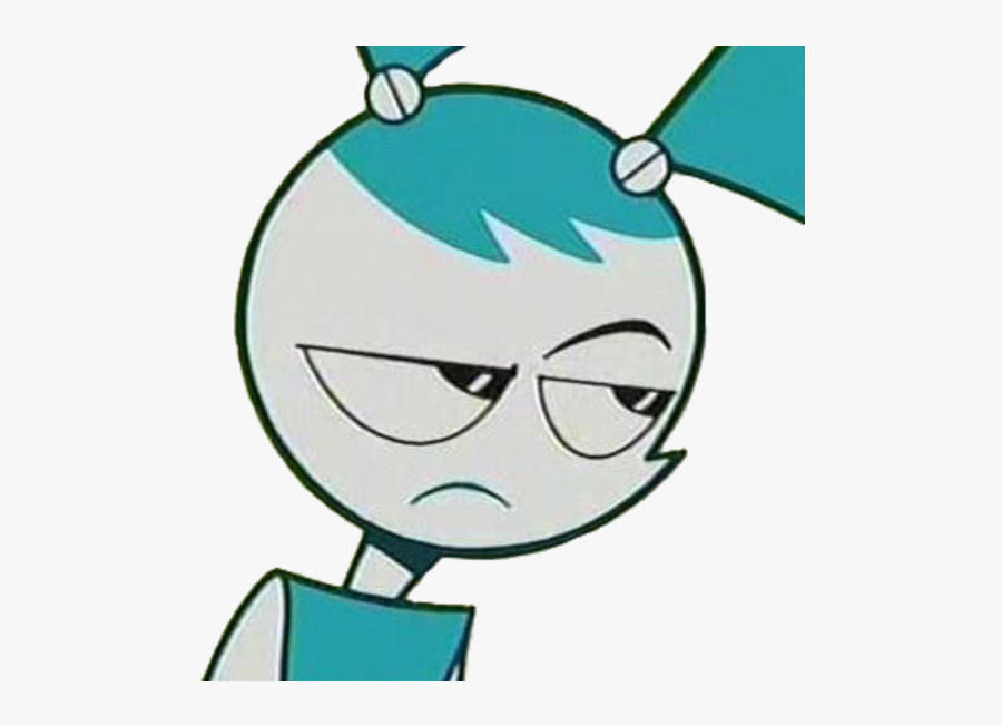 My Life As A Teenage Robot - My Life As A Teenage Robot Face, Transparent Clipart