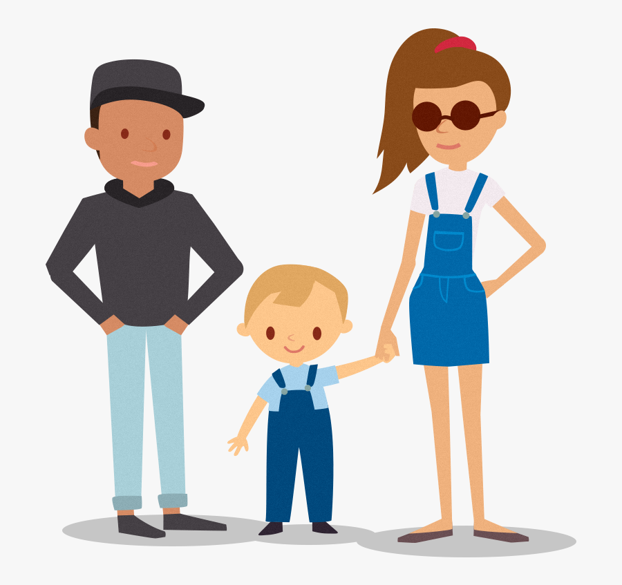 I Am A Child & A Teenager - Cartoon, Transparent Clipart