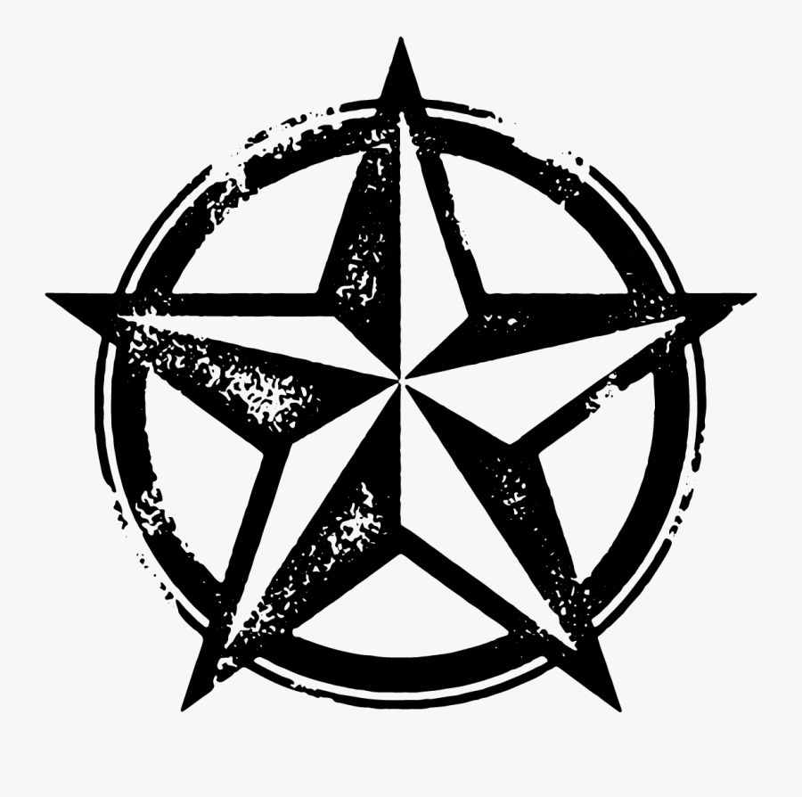 Texas Star With Circle , Free Transparent Clipart ClipartKey