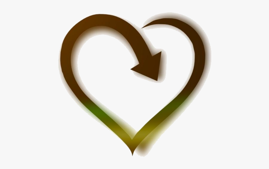 Heart With Arrow Png Clip Art - Sign, Transparent Clipart