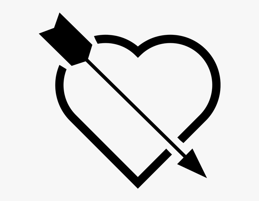 Icon Heart Arrow Free Picture - Icon Love Png, Transparent Clipart