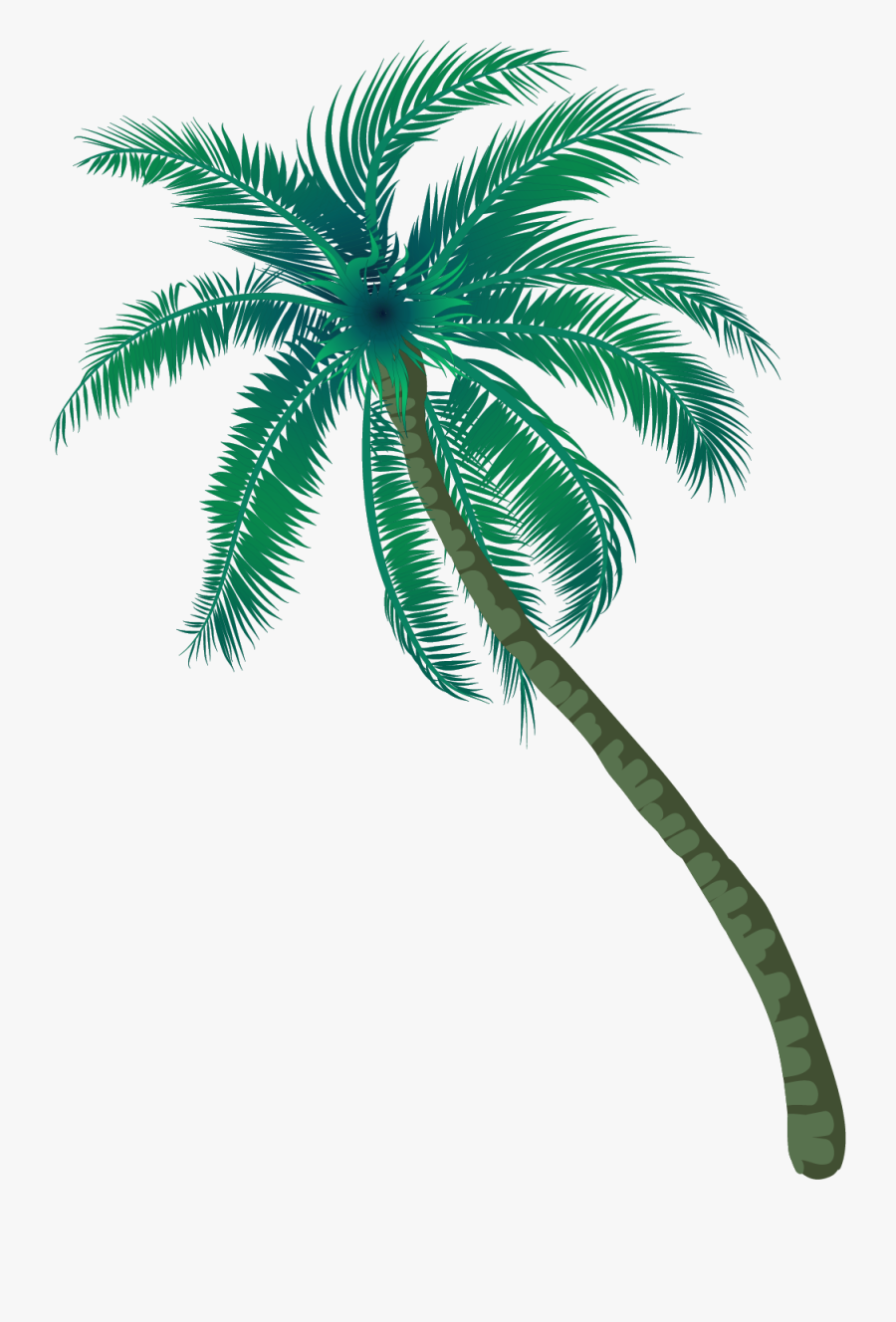 #palmtree #summer #beach #origfte #freetoedit #freetoedit - Coconut Tree Beach Png, Transparent Clipart