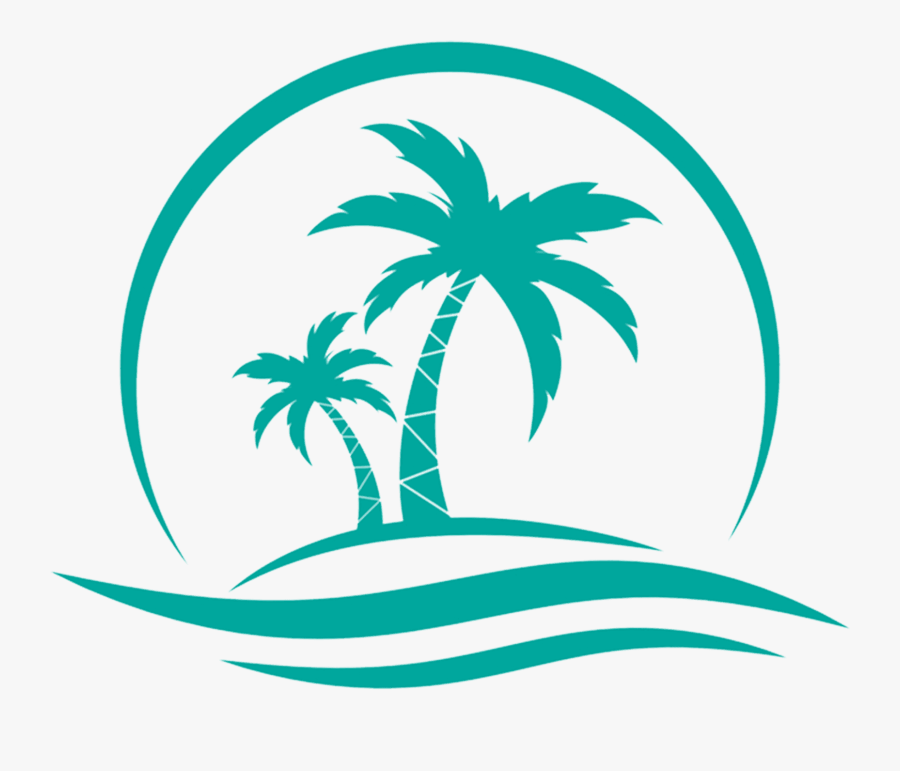 Isla Mujeres Vacation Rental - Palm Trees And Turtles, Transparent Clipart