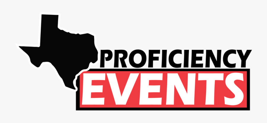 Proficiency Event Logo, Transparent Clipart