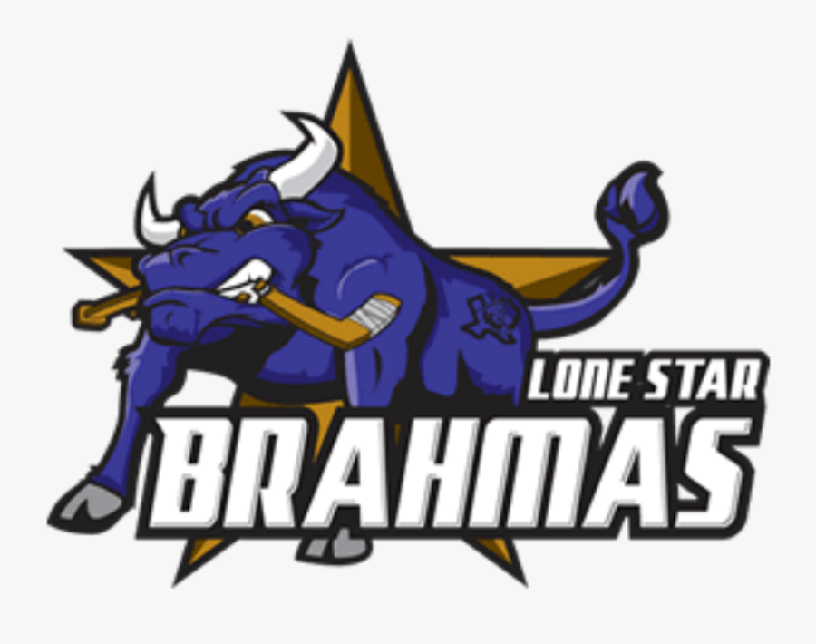Lone Star Brahmas Logo, Transparent Clipart