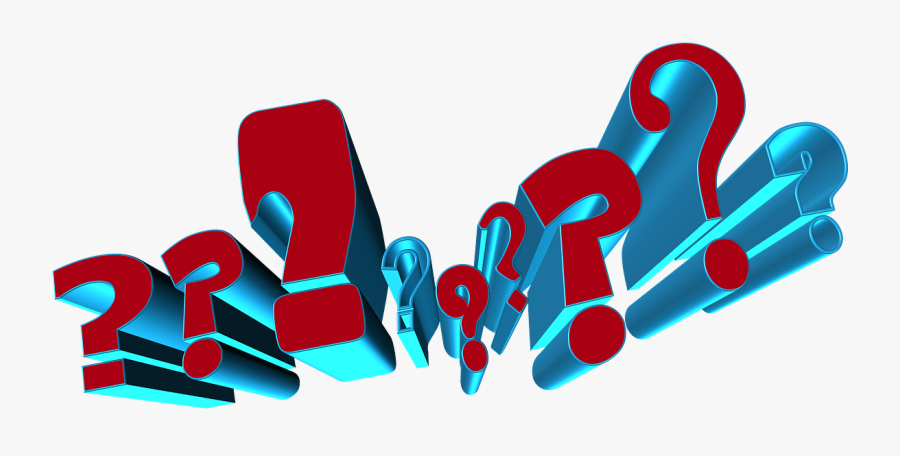 Question Mark, Transparent Clipart