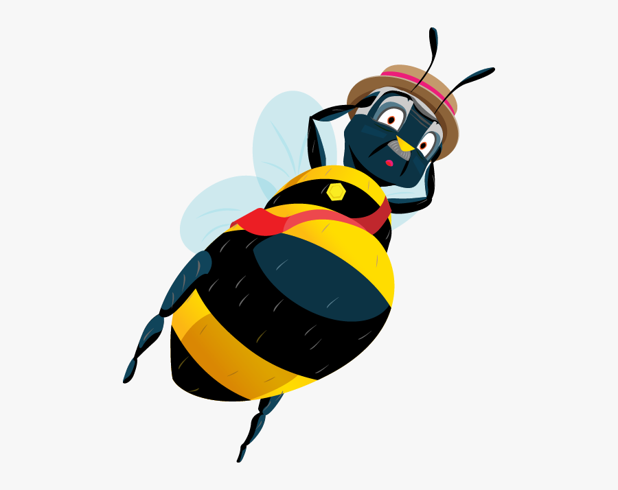 Honeybee, Transparent Clipart