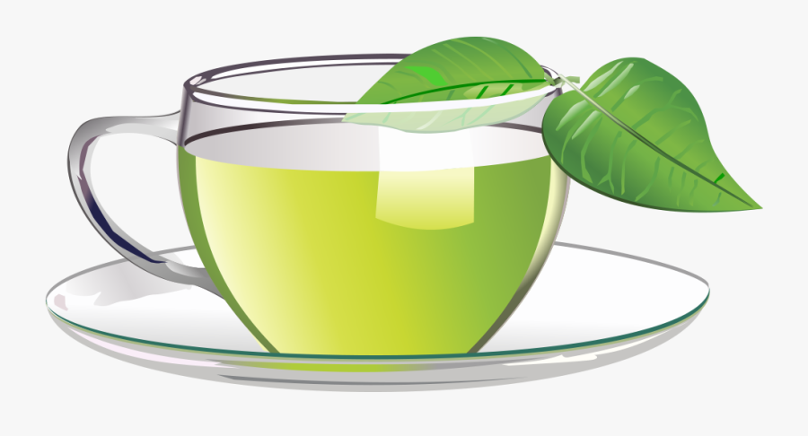 Green Tea Earl Grey - Chá Vetor, Transparent Clipart