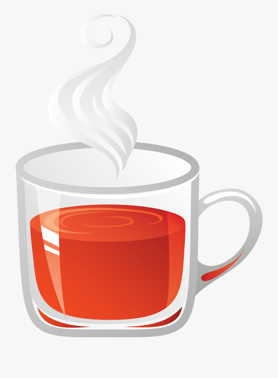 Teacup Clipart Orange Cup - Clip Art, Transparent Clipart