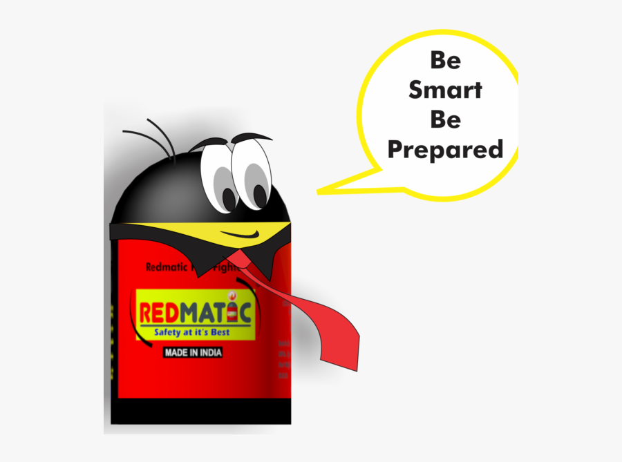 Fire Extinguisher Redmatic Logo, Transparent Clipart