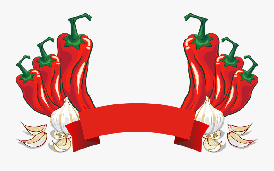 Chilli Label Savory Free Picture - Nam Phrik, Transparent Clipart