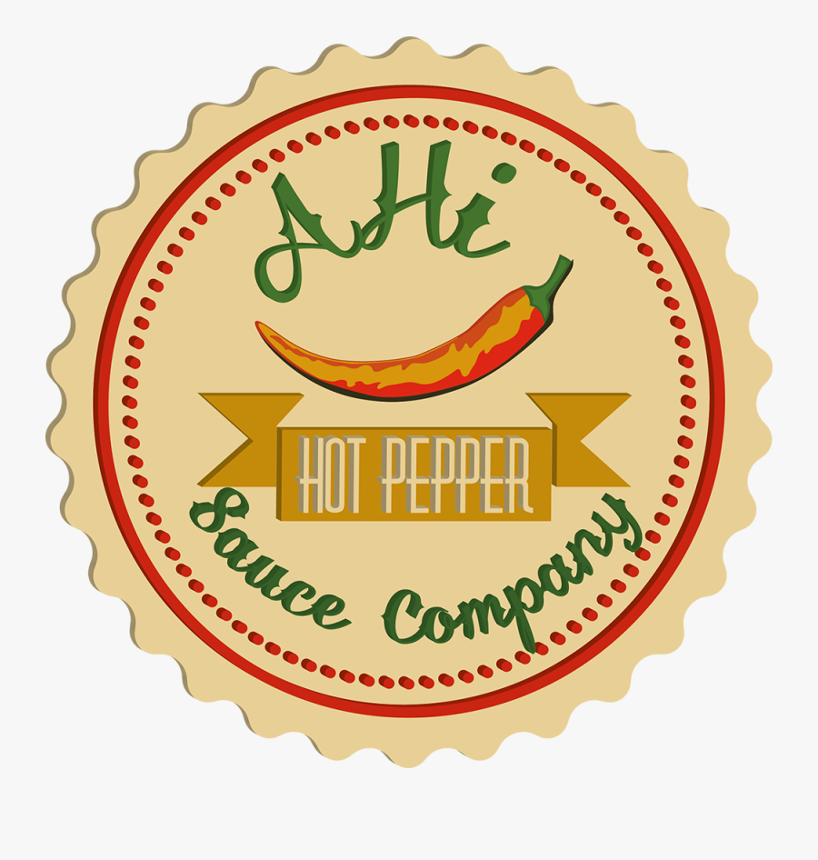 Logo Design By Gcd For Ahi Hot Pepper Sauce Company - Pop Stickers, Transparent Clipart