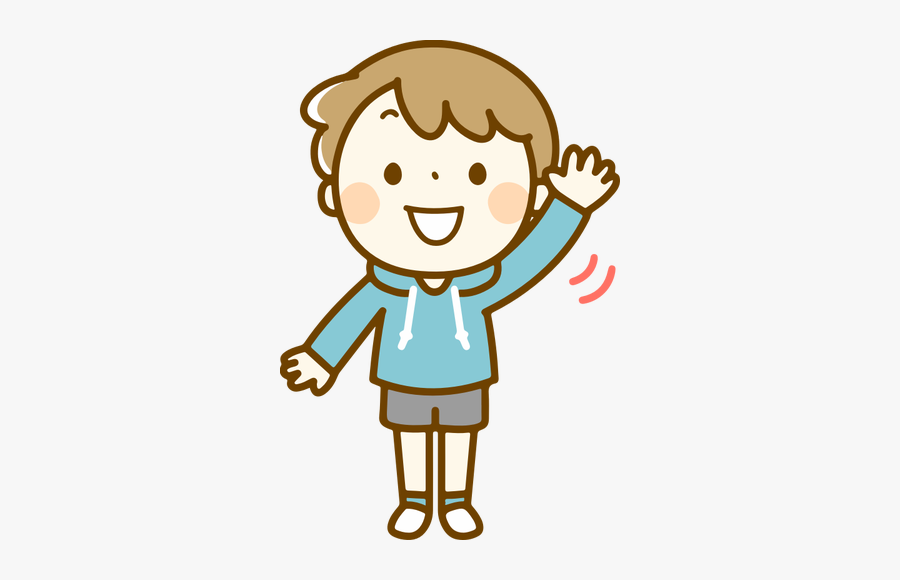 Waving Cartoon Kid - Ambitious Clipart , Free Transparent Clipart