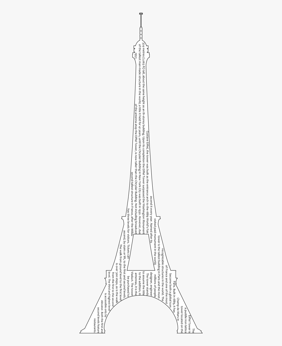 Transparent Eifel Tower Png - Tower, Transparent Clipart