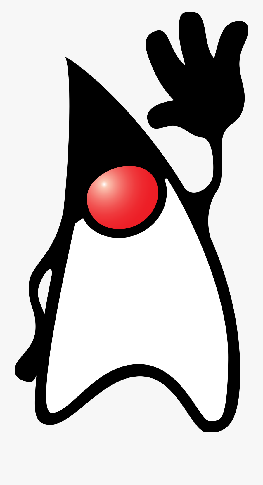 Java Mascot, Transparent Clipart