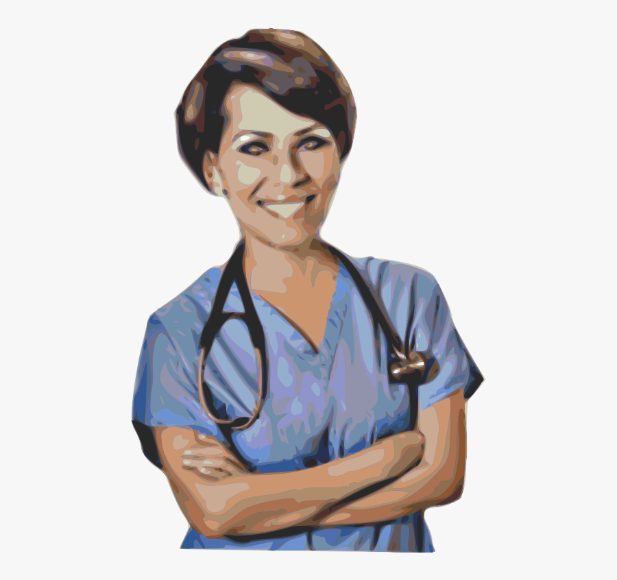 Clipart - Nurse Triage - Thought For Nursing Profession, Transparent Clipart