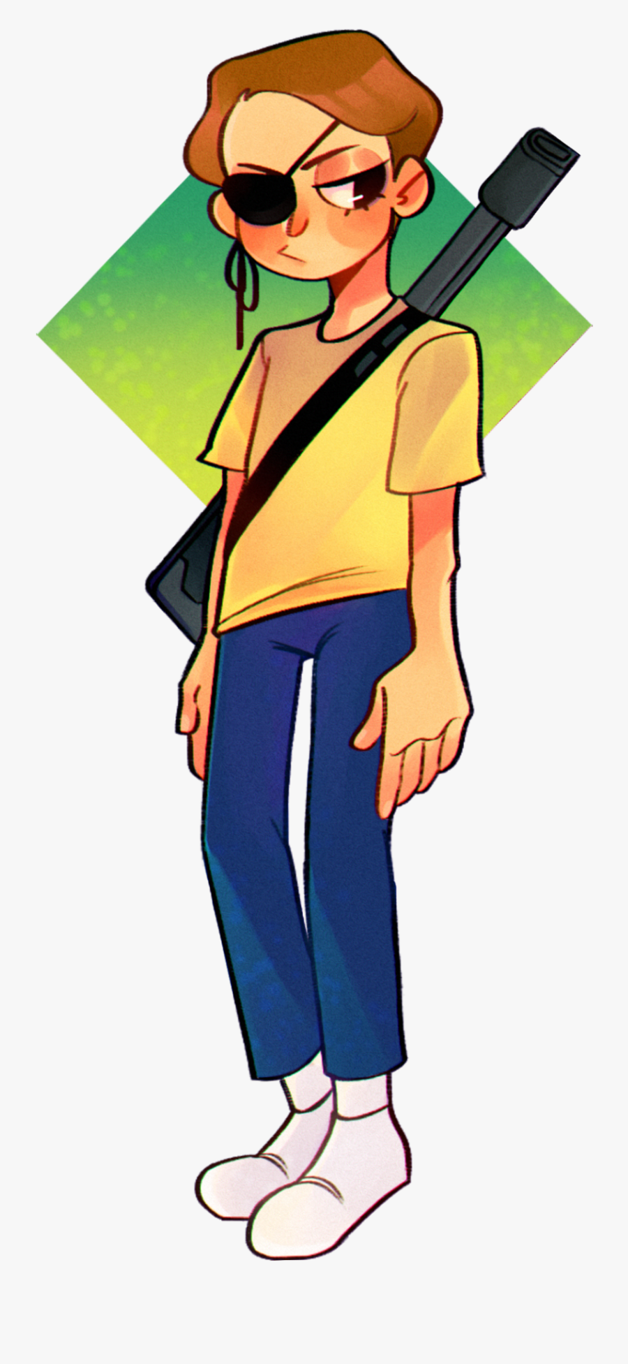 Girl Morty Ttoba, Transparent Clipart