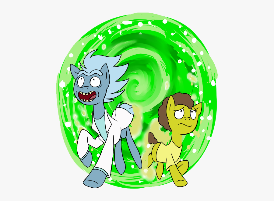Rick And Morty C My Little Pony, Transparent Clipart