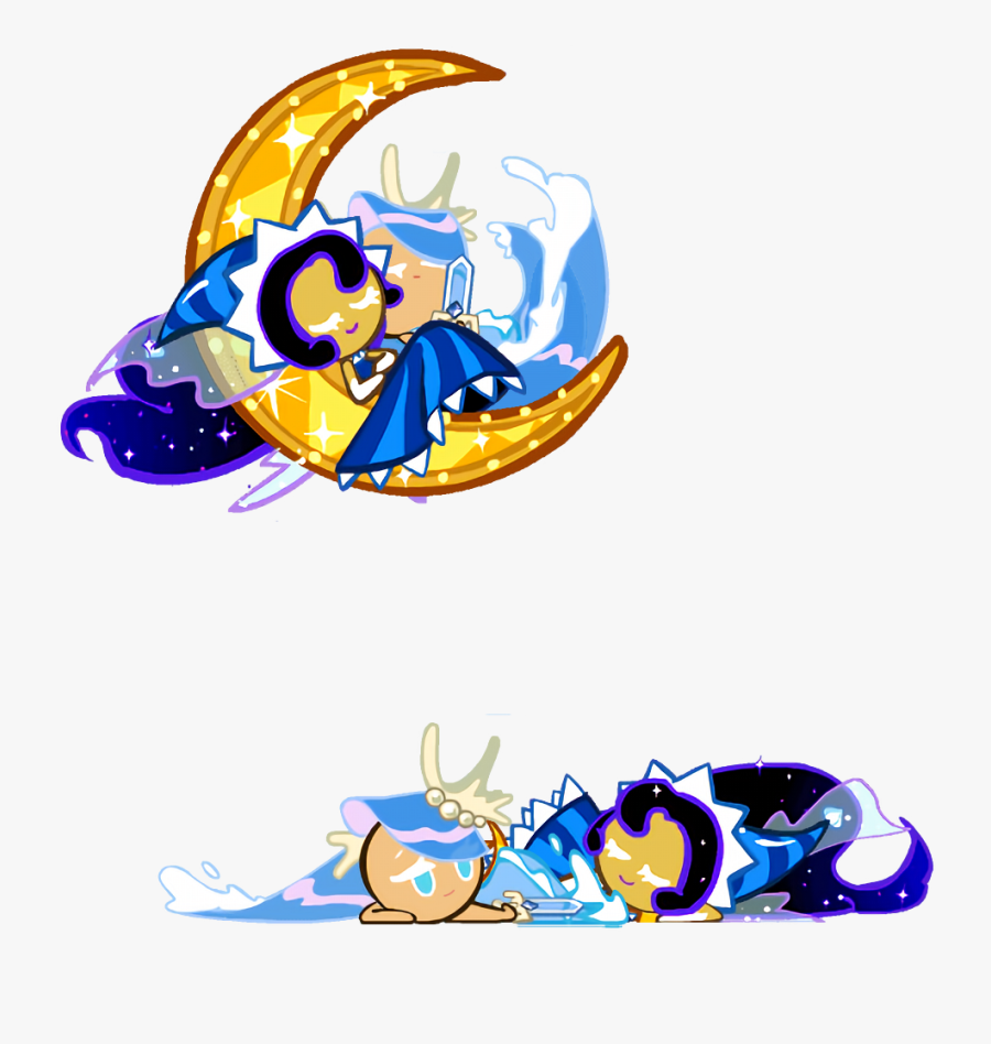Cookie Run Sea Fairy Cookie Moonlight Cookie, Transparent Clipart
