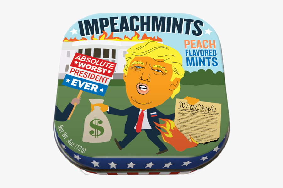Impeach Mints - Donald Trump Impeachmints, Transparent Clipart