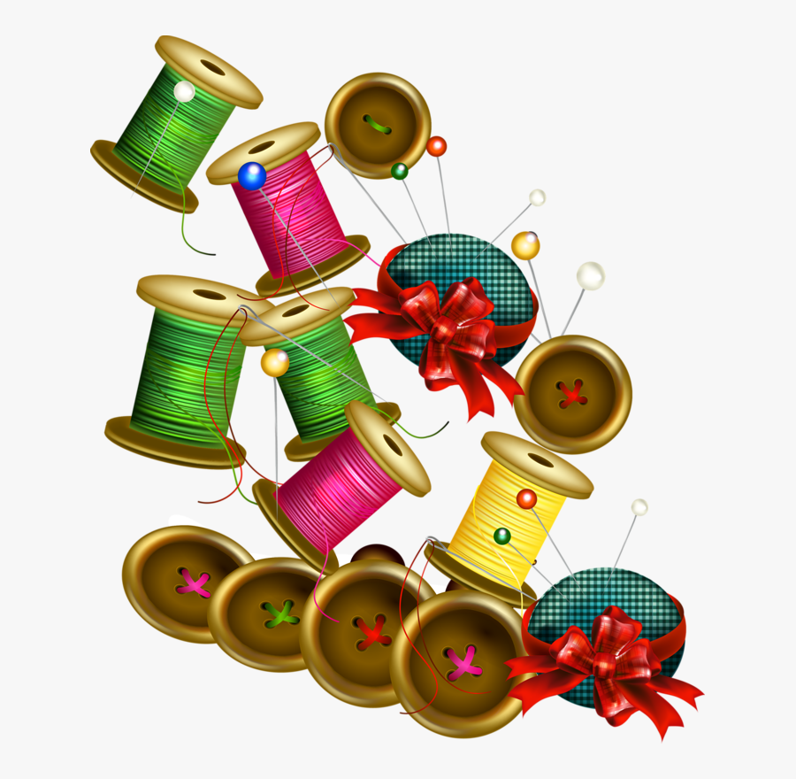 Botões, Costuras E Etc - Шитье Пнг, Transparent Clipart
