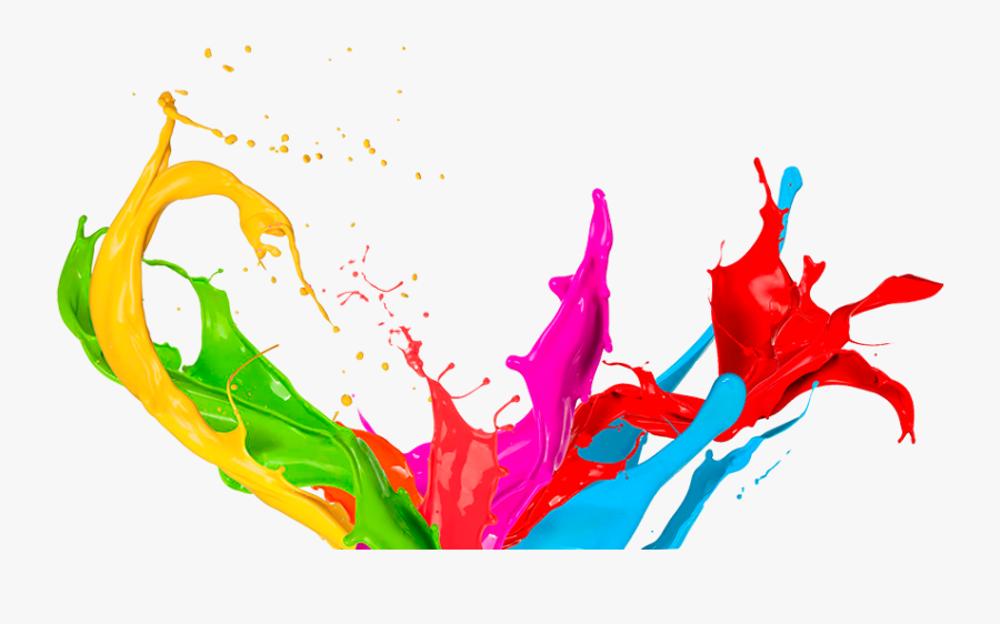 Color Paint Splash Png, Transparent Clipart