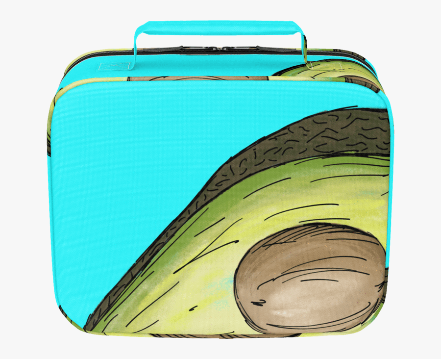 Avocado Lunch Box - Bag, Transparent Clipart