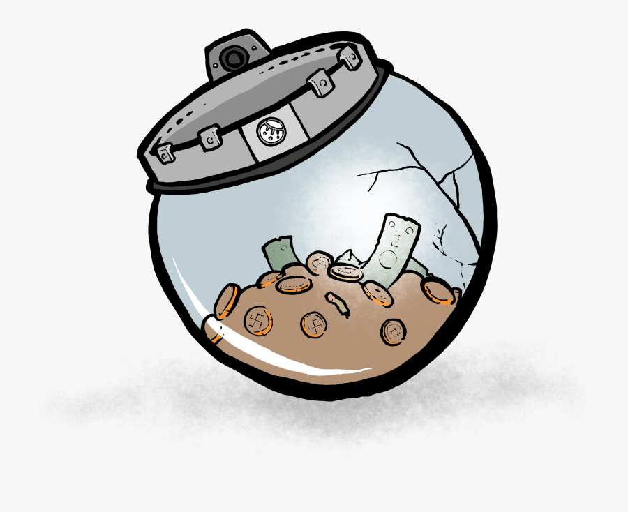 Tip Jar, Transparent Clipart