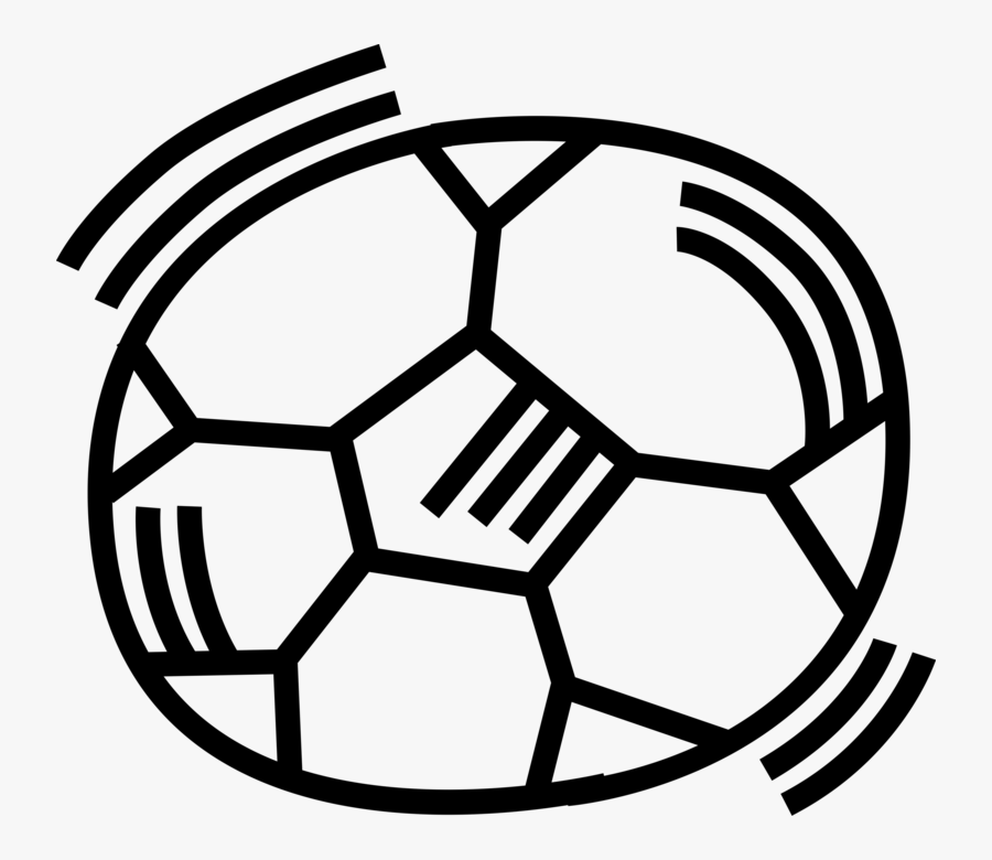 Drawing Sports Sport Ball - Dribble A Soccer Ball, Transparent Clipart