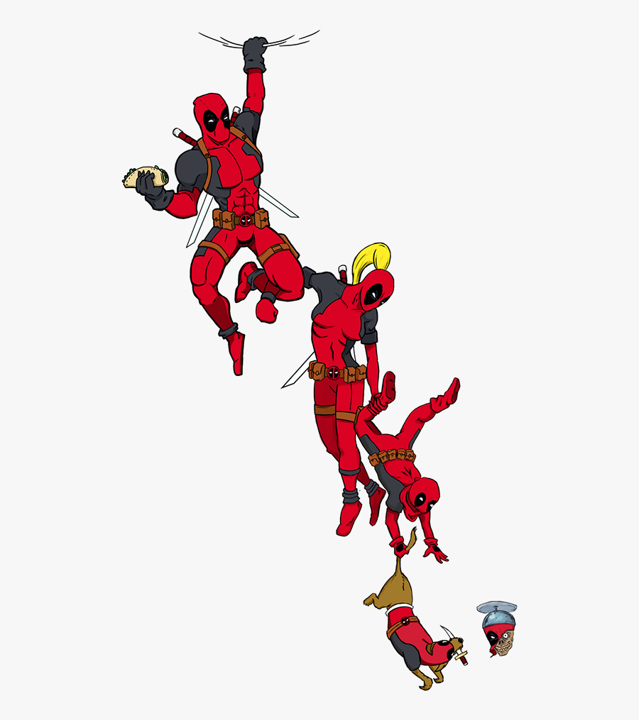 Deadpool T Shirt Design, Transparent Clipart
