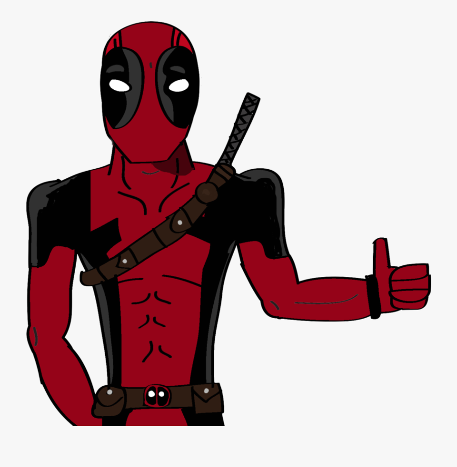 Bad Deadpool Drawing Clipart , Png Download - Bad Deadpool Drawing, Transparent Clipart