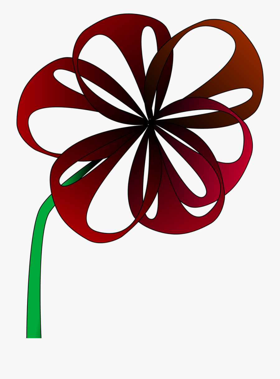 Red Flower Clip 24, Buy Clip Art, Transparent Clipart