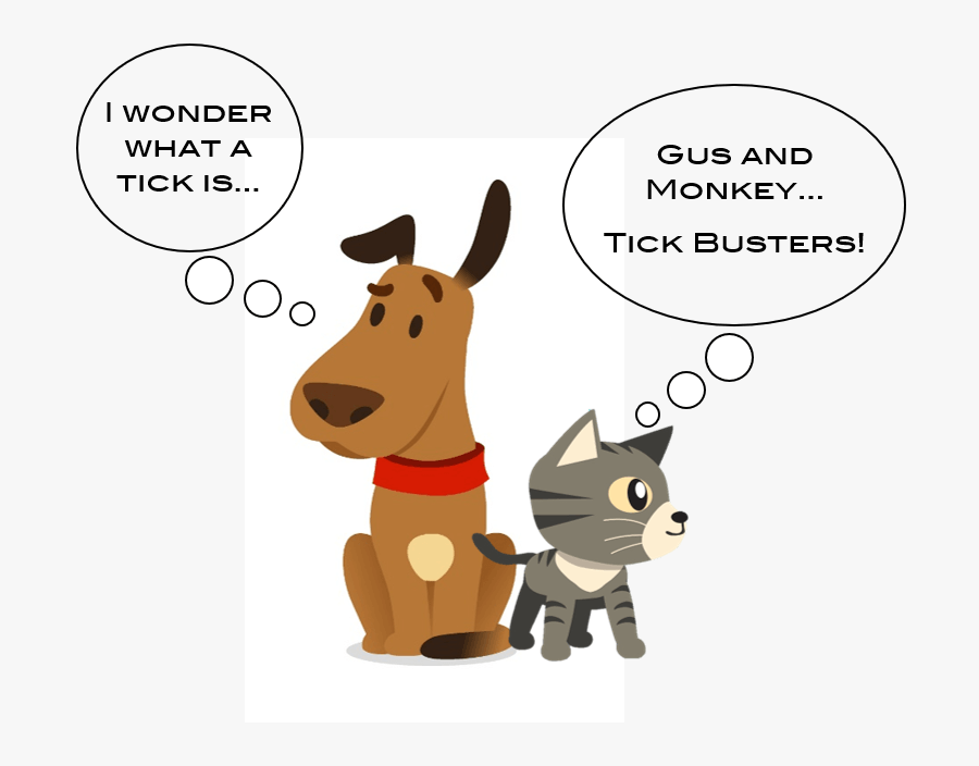 Gus Gets A Tick In His Fur - Cartoon, Transparent Clipart