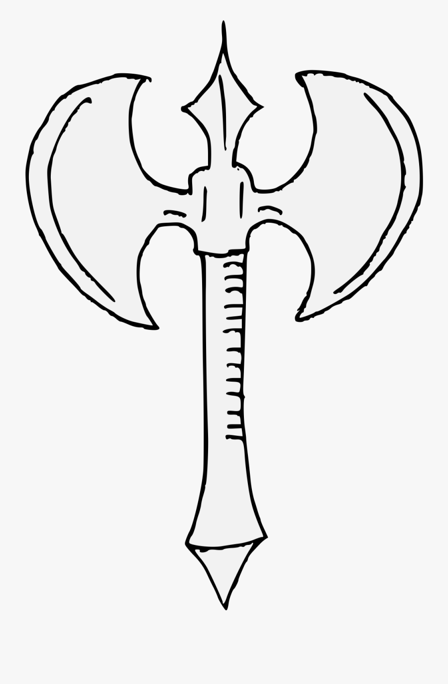 Draw A Viking Axe, Transparent Clipart