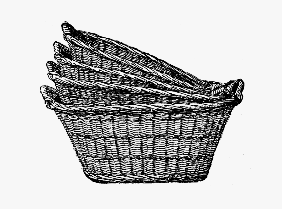 Hamper, Transparent Clipart