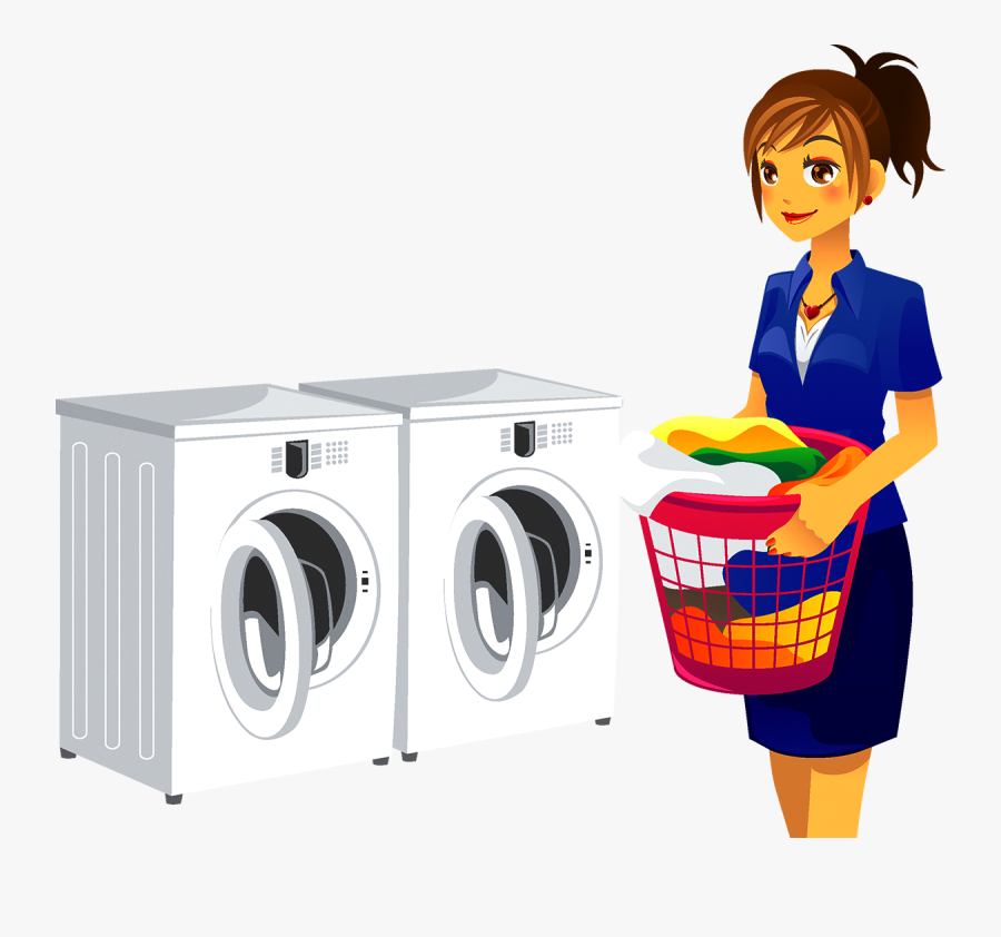 Washing Machine Laundry Png, Transparent Clipart